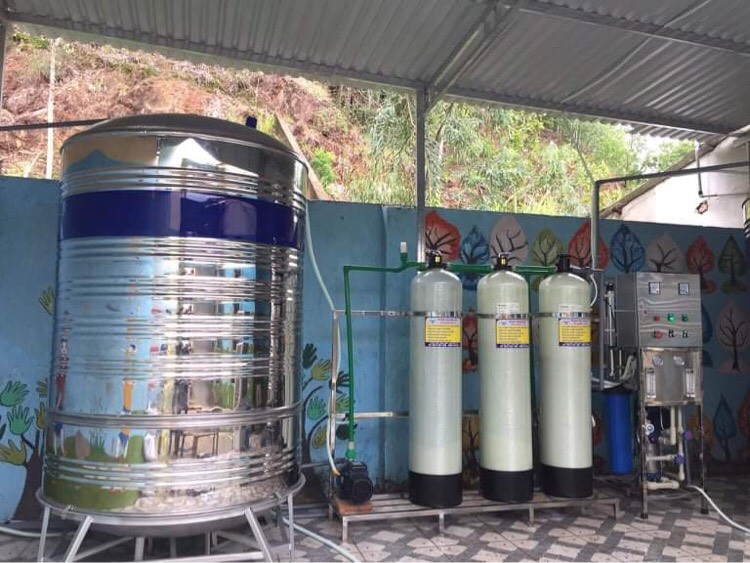 hệ thống xử lý nước cho trường mầm non